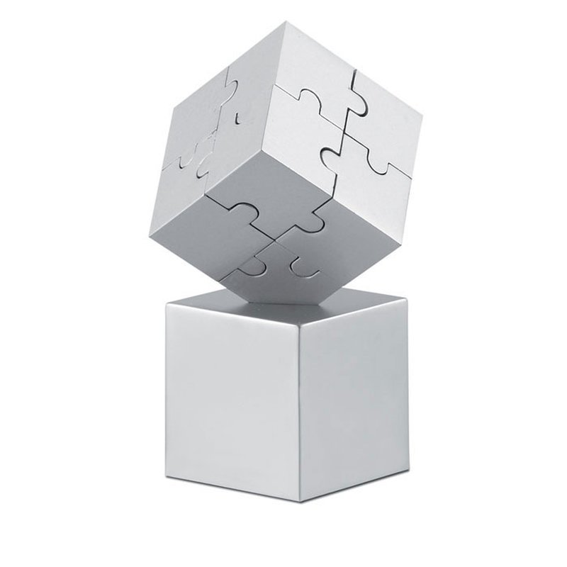 Metal 3D puzzle — KUBZLE