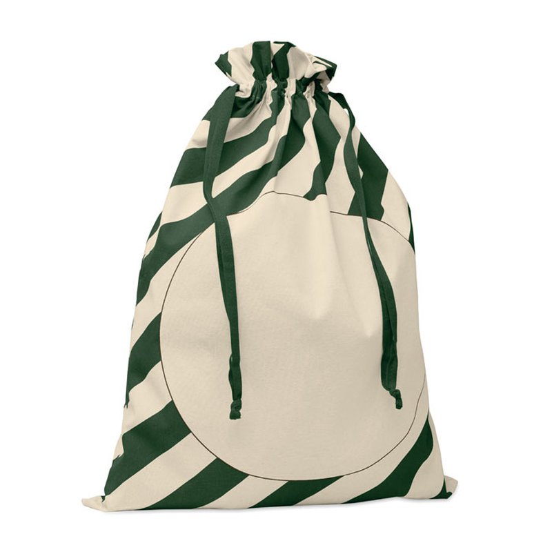 Large Santa cotton bag