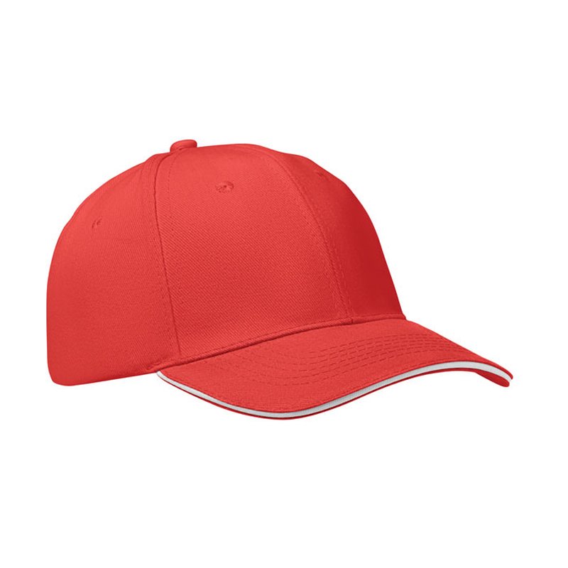 6 Panel baseball cap 260 gr/m — BUFFALO