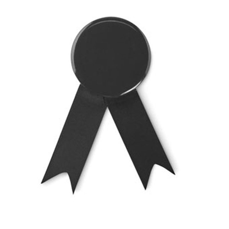 Ribbon style badge pin — LAZO