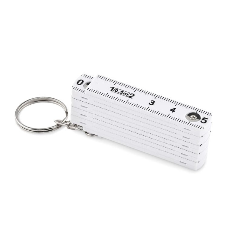 Carpenters ruler key ring 50cm