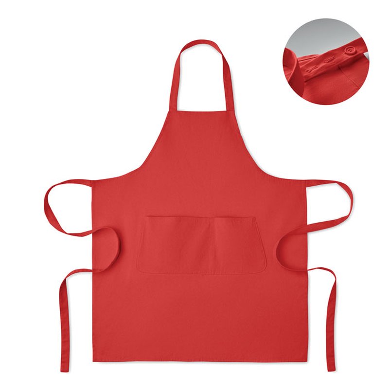 Organic cotton apron 240 gr/m² — GAMMA
