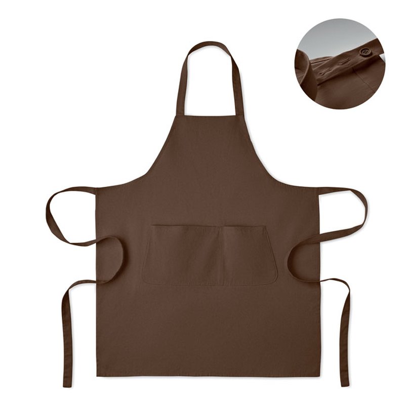Organic cotton apron 240 gr/m² — GAMMA