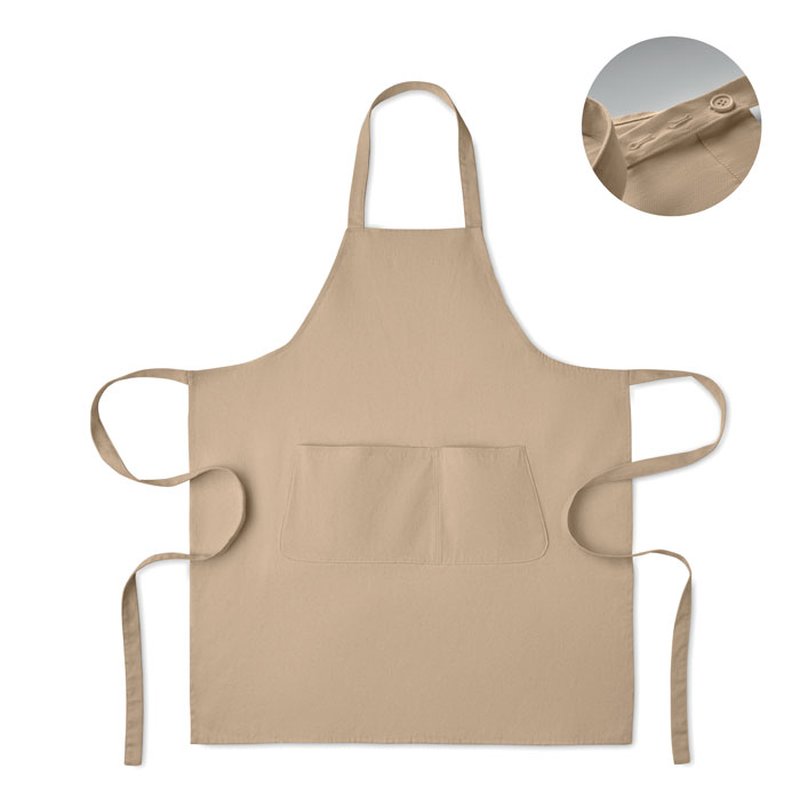 Organic cotton apron 240 gr/m² — GAMMA