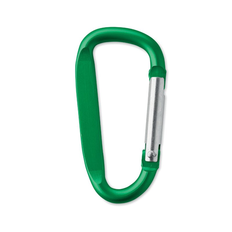 Carabiner clip in aluminium. — GANCHO