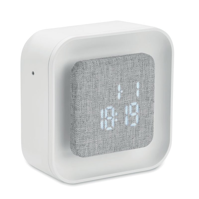 Recycled ABS/PET alarm clock
