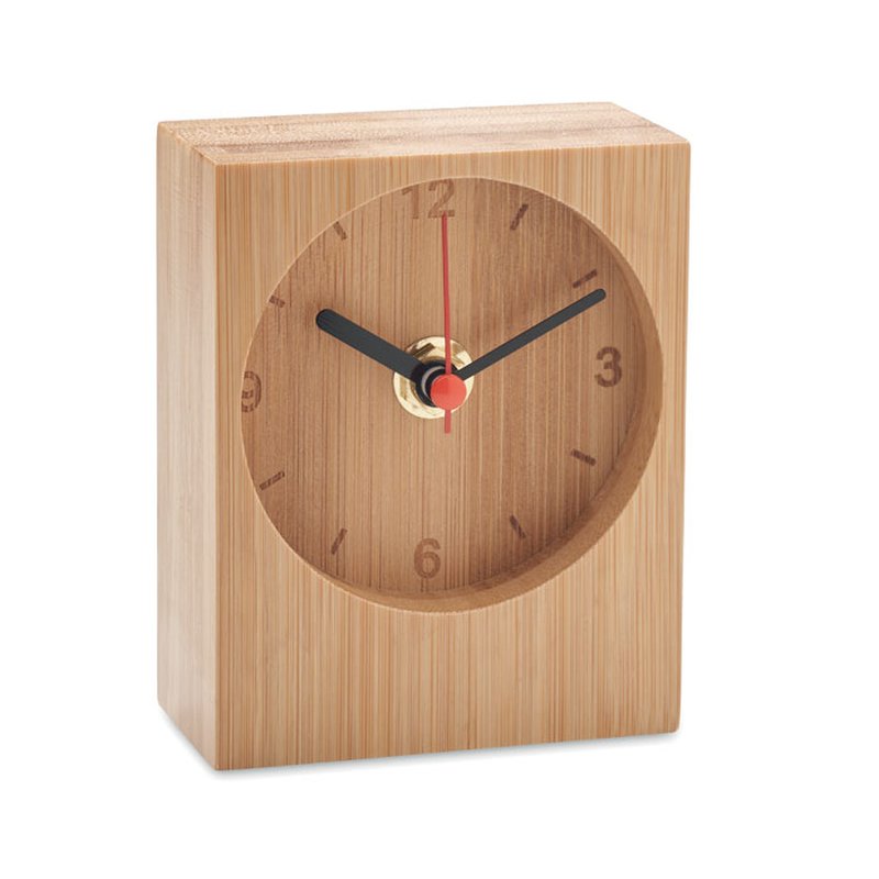 Bamboo table clock — CLAMBU
