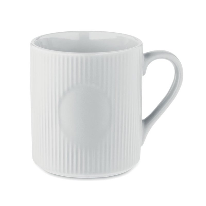Ribbed ceramic mug mat 340 ml — RIBMUG