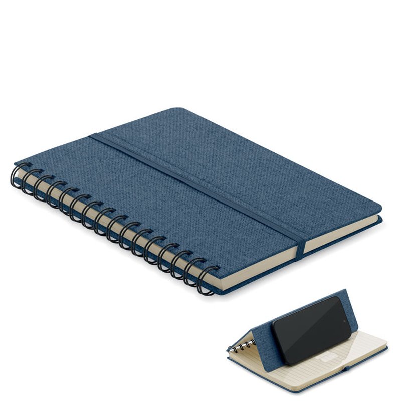 A5 notebook with phone holder — STRATA