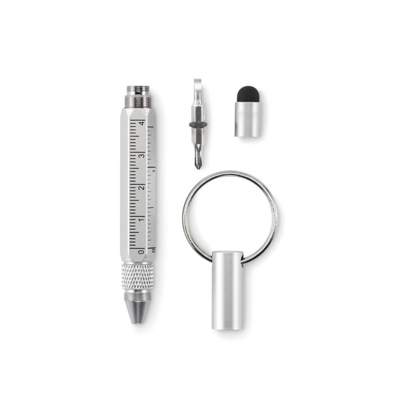Key ring with twist action pen — TWEN