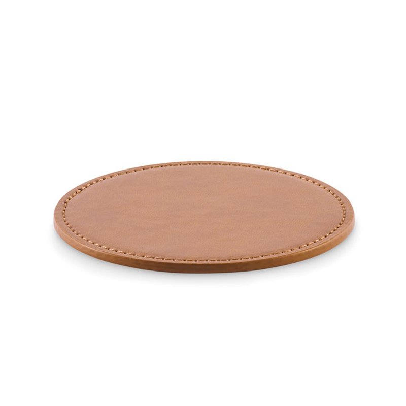Round coaster in PU — POSA