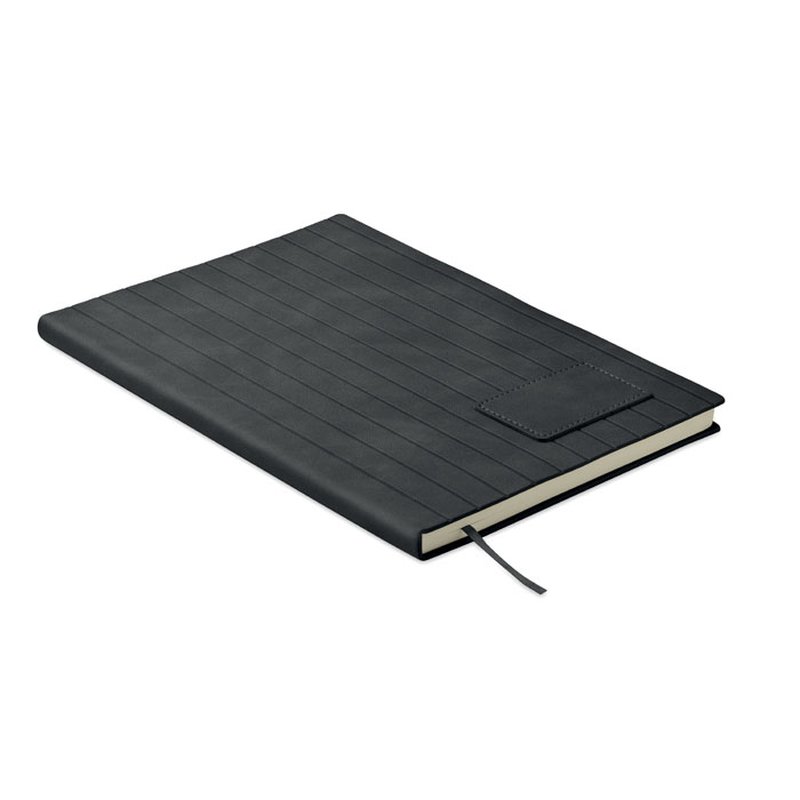 A5 notebook in smokey PU — TINTRAY