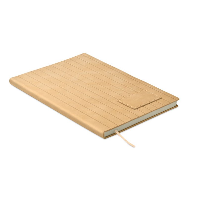 A5 notebook in smokey PU — TINTRAY