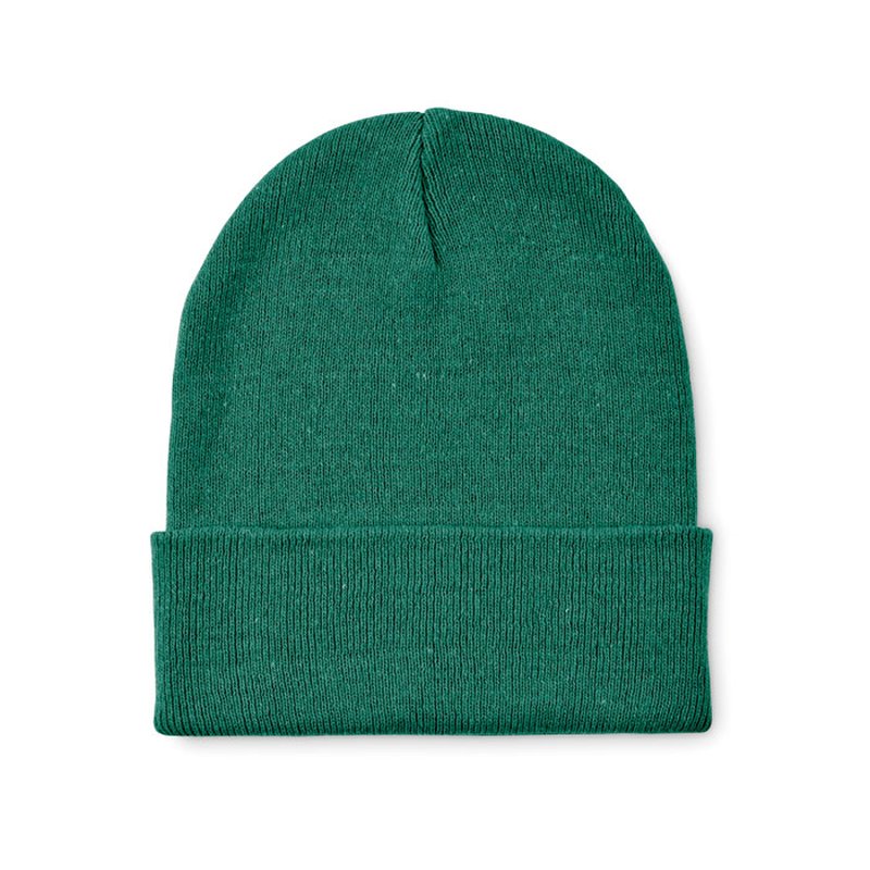 Knitted beanie with cuff — BEANIX