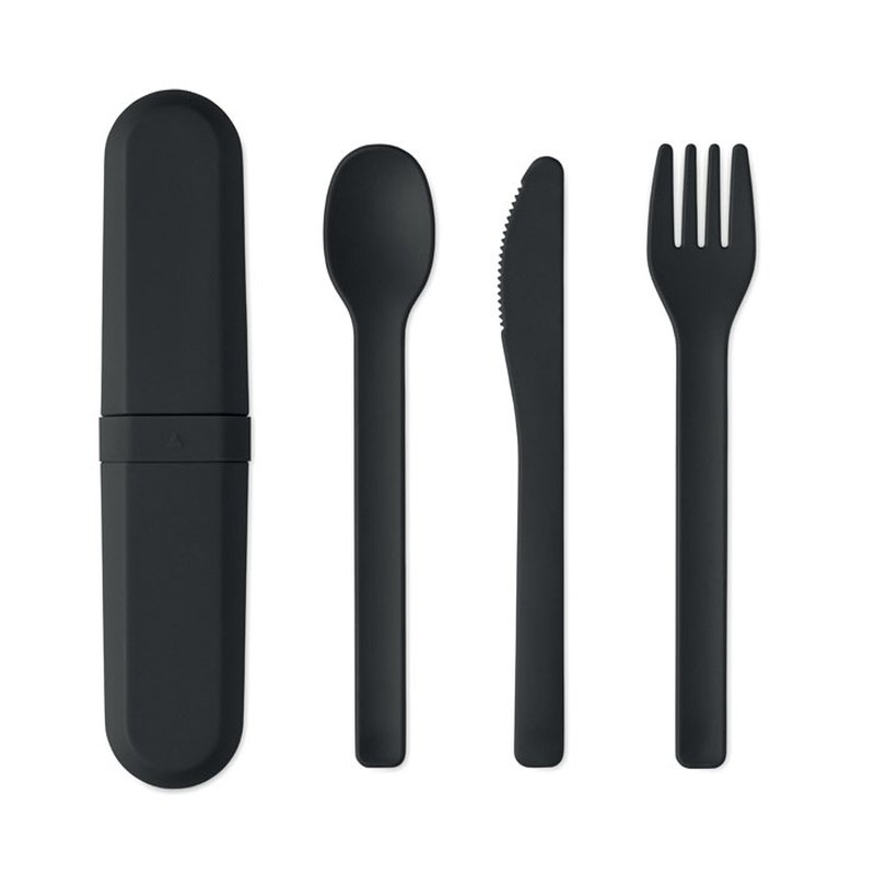 Cutlery set and case in PLA — BITEFUL