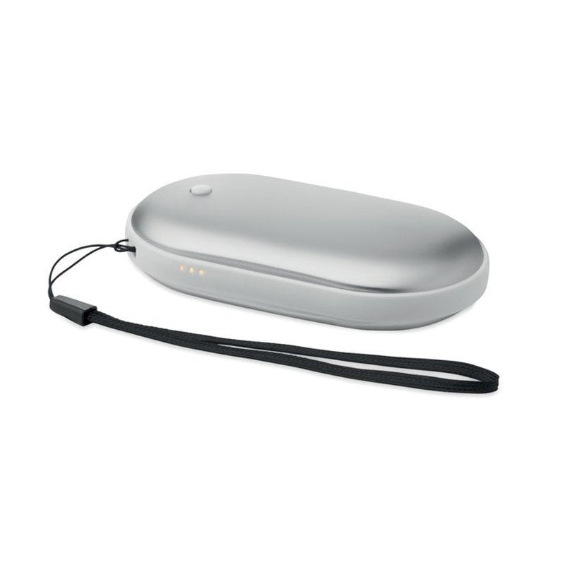 Aluminium electric hand warmer