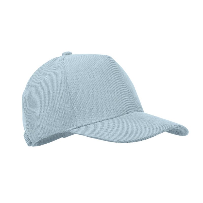 Corduroy 5 panel baseball cap
