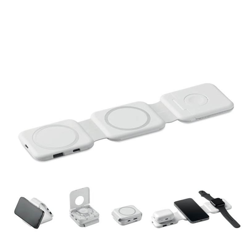 Foldable charging station