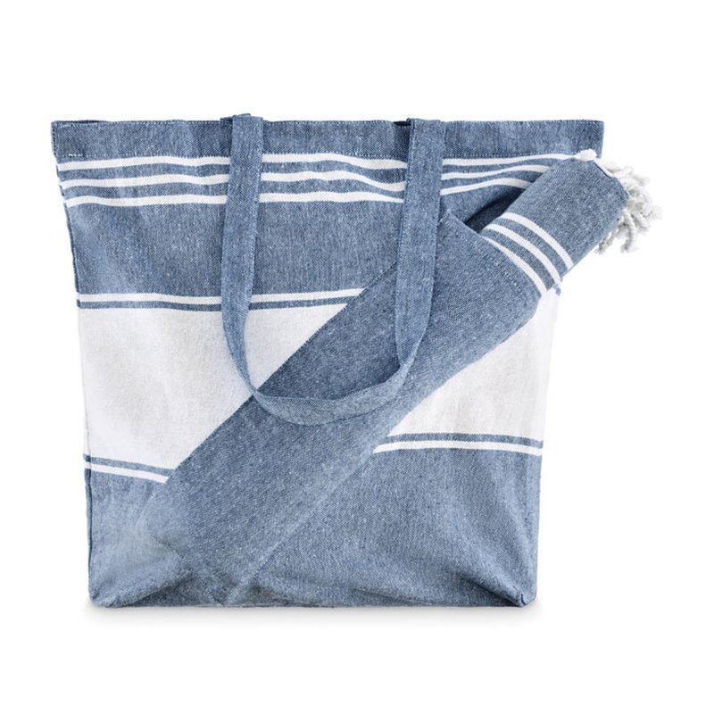 Beach bag with hammam towel — HUMMUM