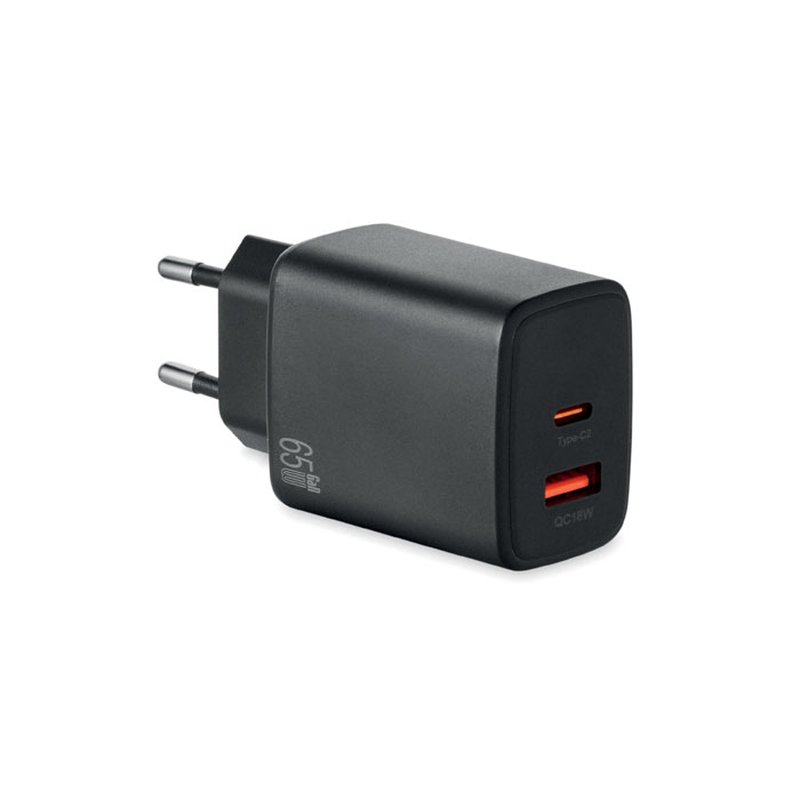 EU 2-pole wall adapter/charger — EXTEN