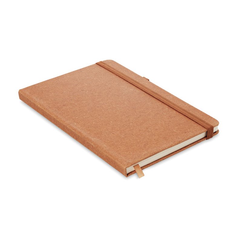 Recycled PU A5 lined notebook — BAOBAB
