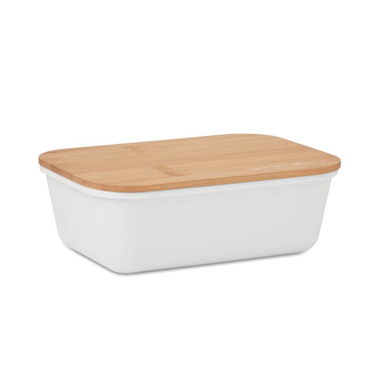 Lunch box with bamboo lid — THURSDAY