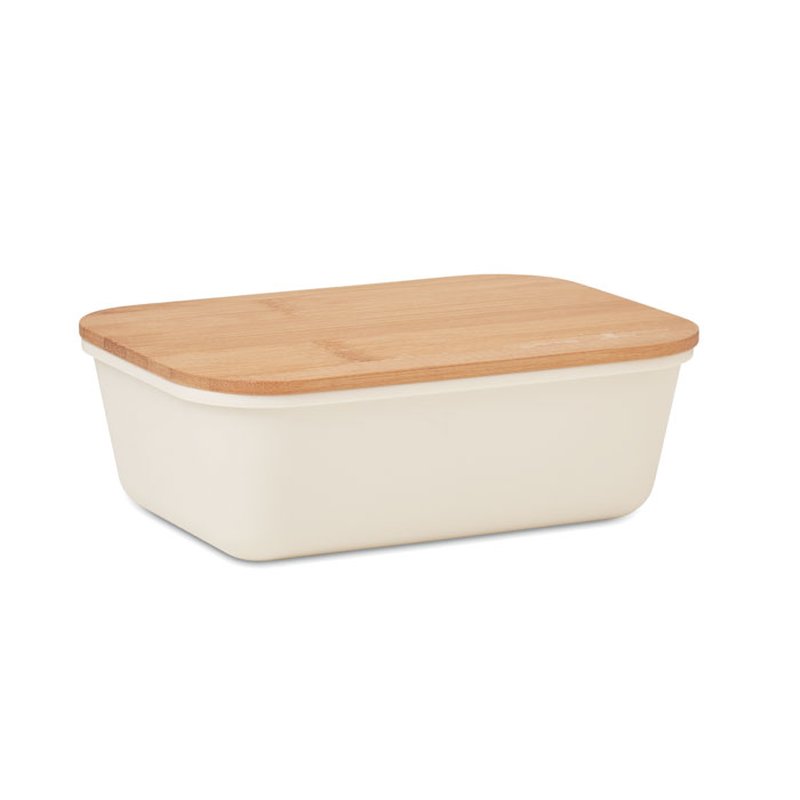 Lunch box with bamboo lid — THURSDAY