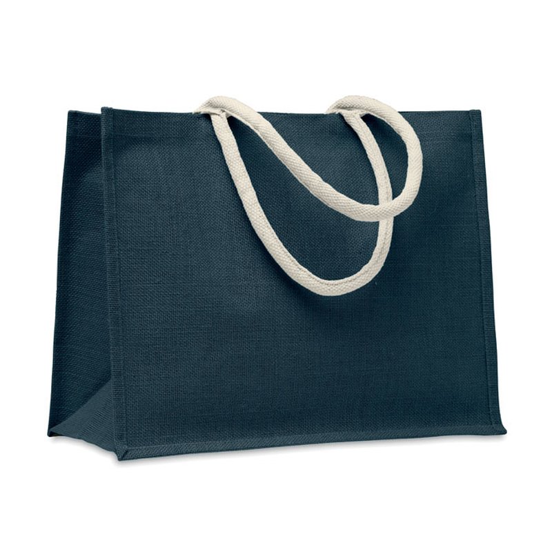 Jute bag with cotton handle — AURA