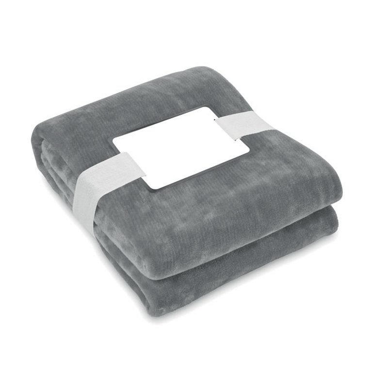 RPET fleece blanket 280 gr/m² — LOGAN