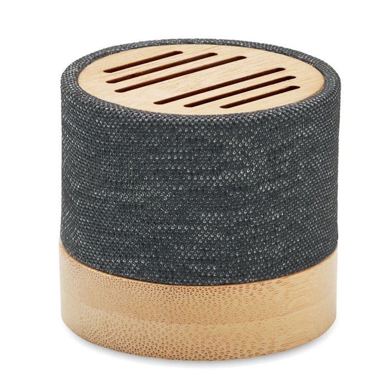 Bamboo RPET wireless speaker — BOOL
