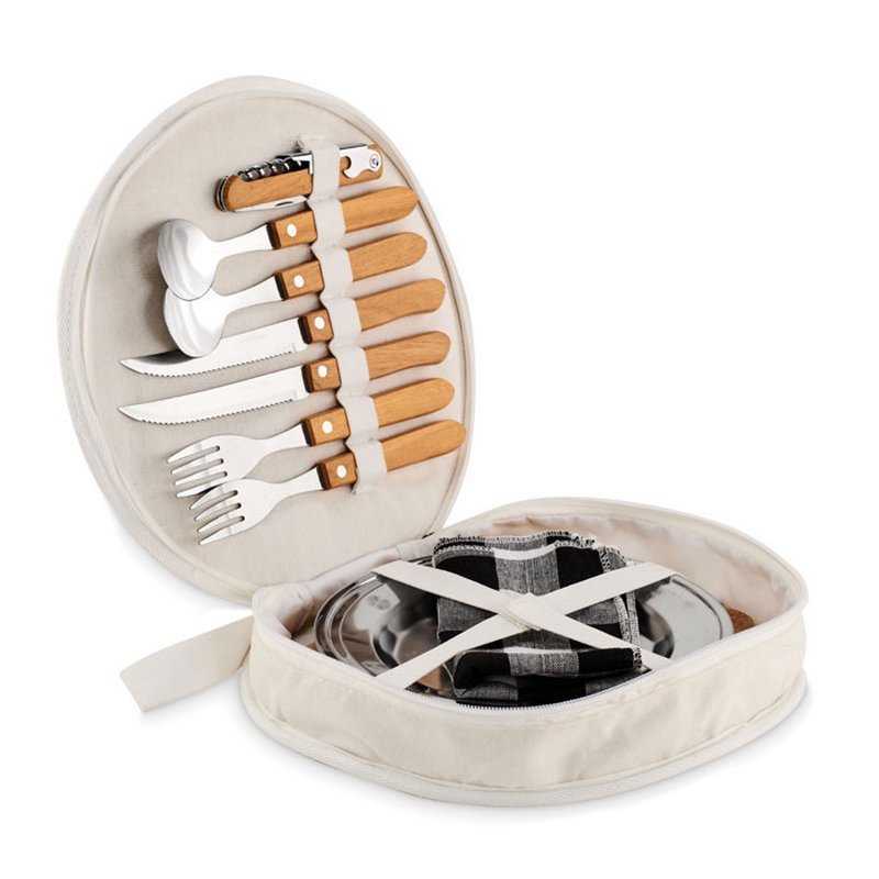 Picnic 2 person set in pouch — HUDSON