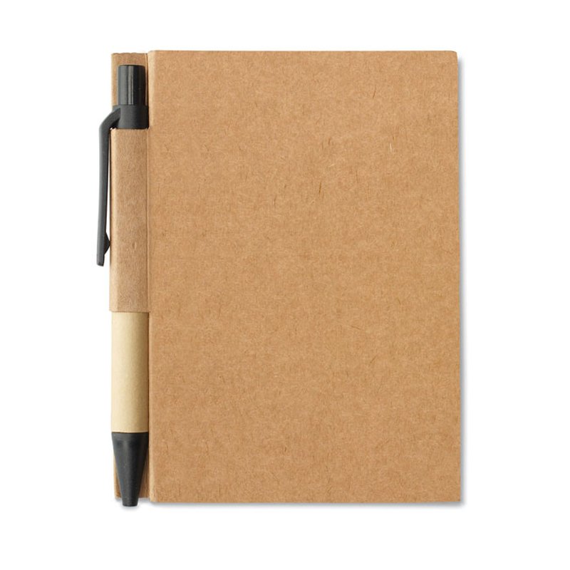 Recycled notebook with pen — CARTOPAD