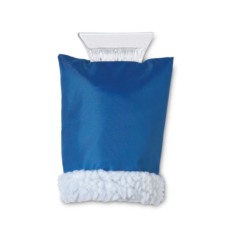 Car ice scraper w/ mitten — WARMIX - Back View