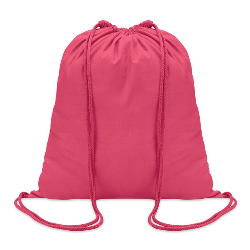 100gr/m² cotton drawstring bag — COLORED