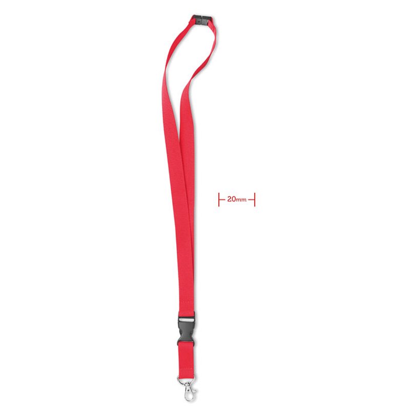 Lanyard hook and buckle 20 mm — LANY