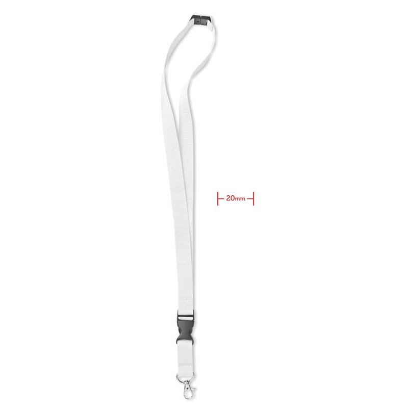 Lanyard hook and buckle 20 mm — LANY