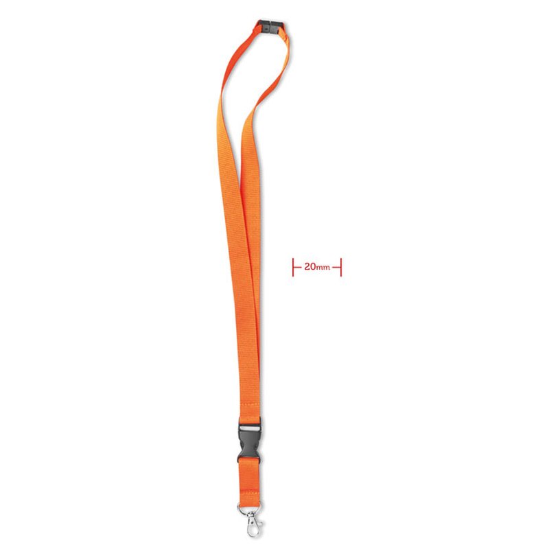 Lanyard hook and buckle 20 mm — LANY