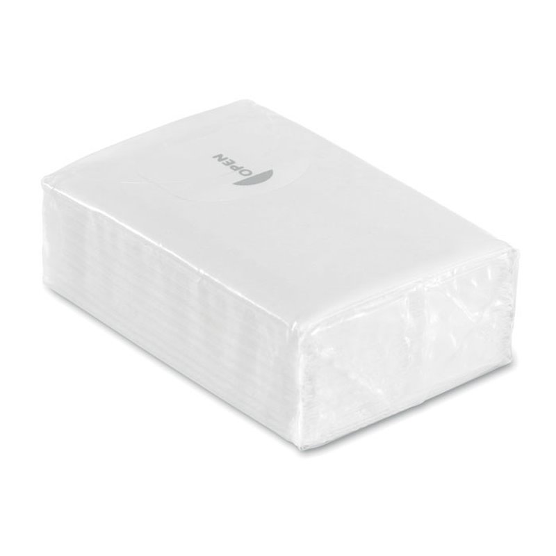 Mini tissues in packet — SNEEZIE