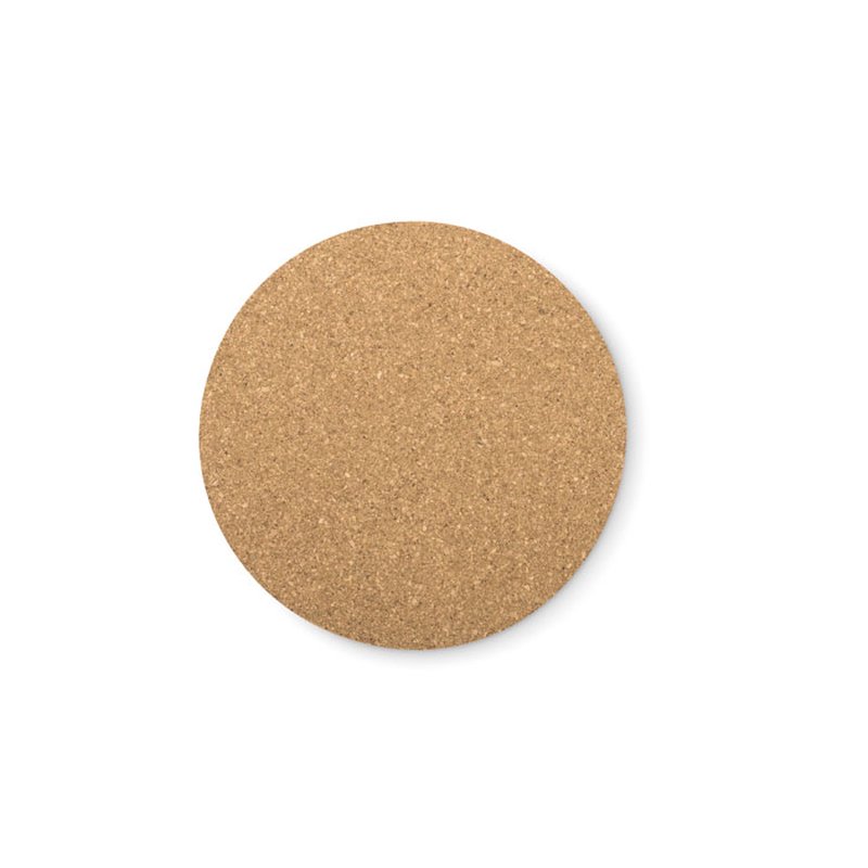 Round cork coaster — BIERPON