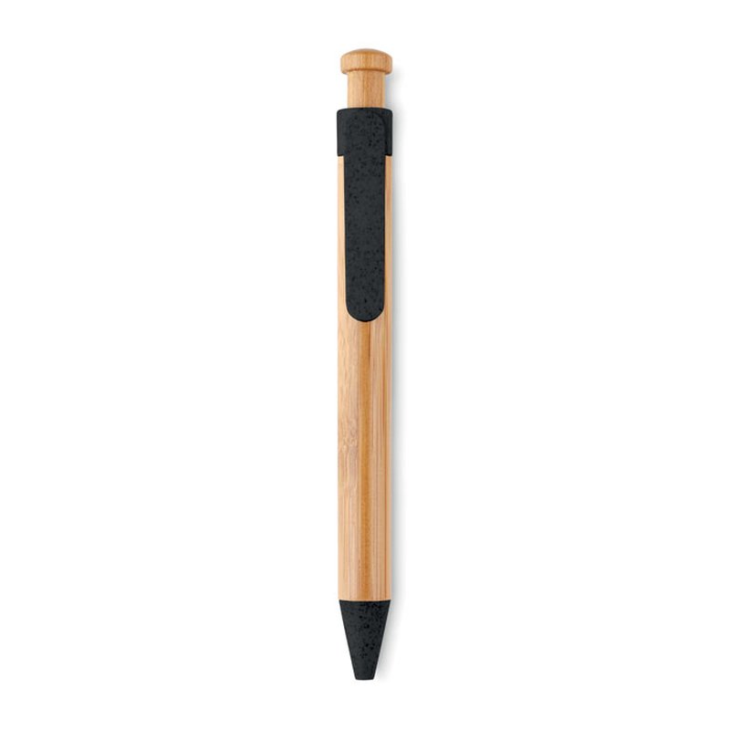 Bamboo/Wheat-Straw ABS ball pen — TOYAMA