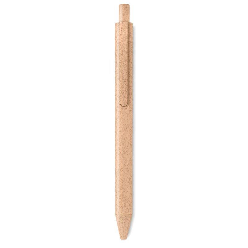 Wheat Straw/ABS push type pen — PECAS