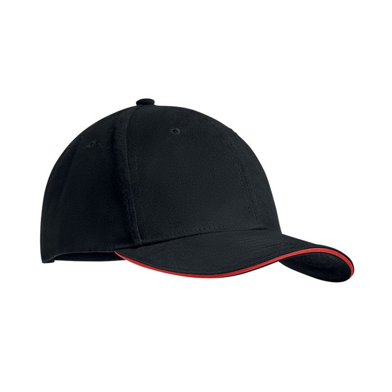 6 panel baseball cap 270 gr/m