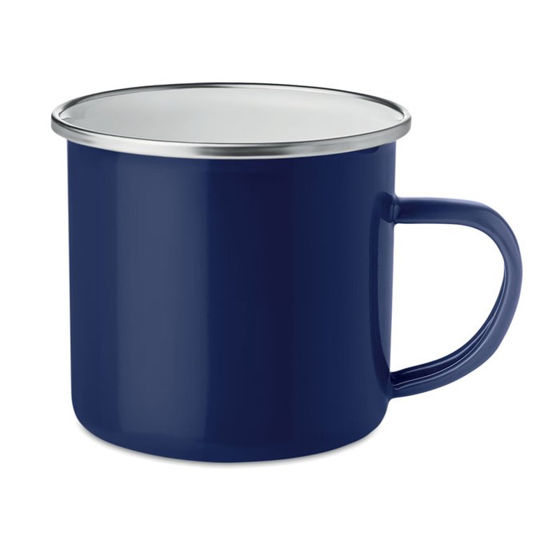 Metal mug with enamel layer — PLATEADO