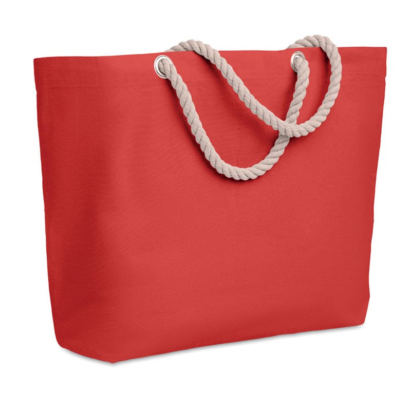 Beach bag with cord handle — MENORCA