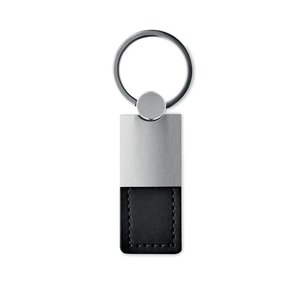 PU and metal key ring — COLUMBUS - Back View