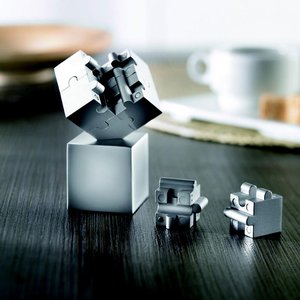 Metal 3D puzzle — KUBZLE