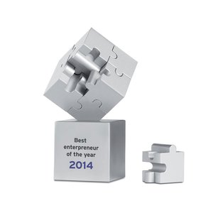 Metal 3D puzzle — KUBZLE