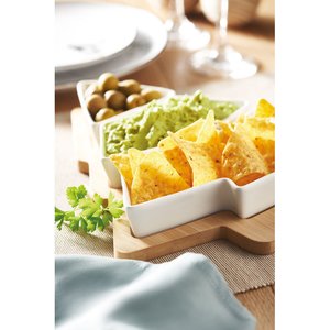 Christmas tree serving tray