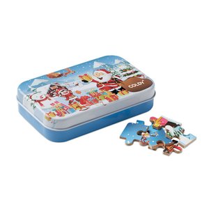 Wooden Christmas puzzle — PAZURU