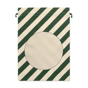 Large Santa cotton bag